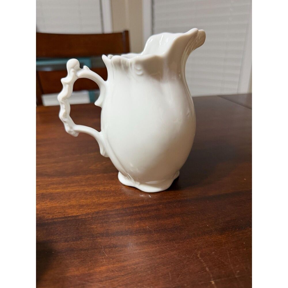 Vintage Winrose Collection Porcelain Tea Pitcher White